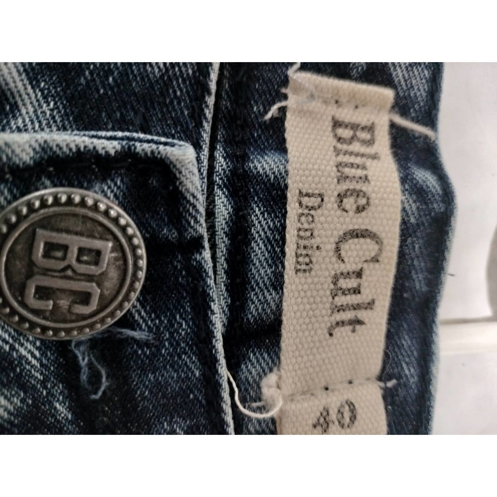 Blue Cult denim jeans distressed look men size 40 - Picture 7 of 10